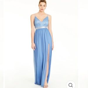 Emerald Sundae sky blue formal dress